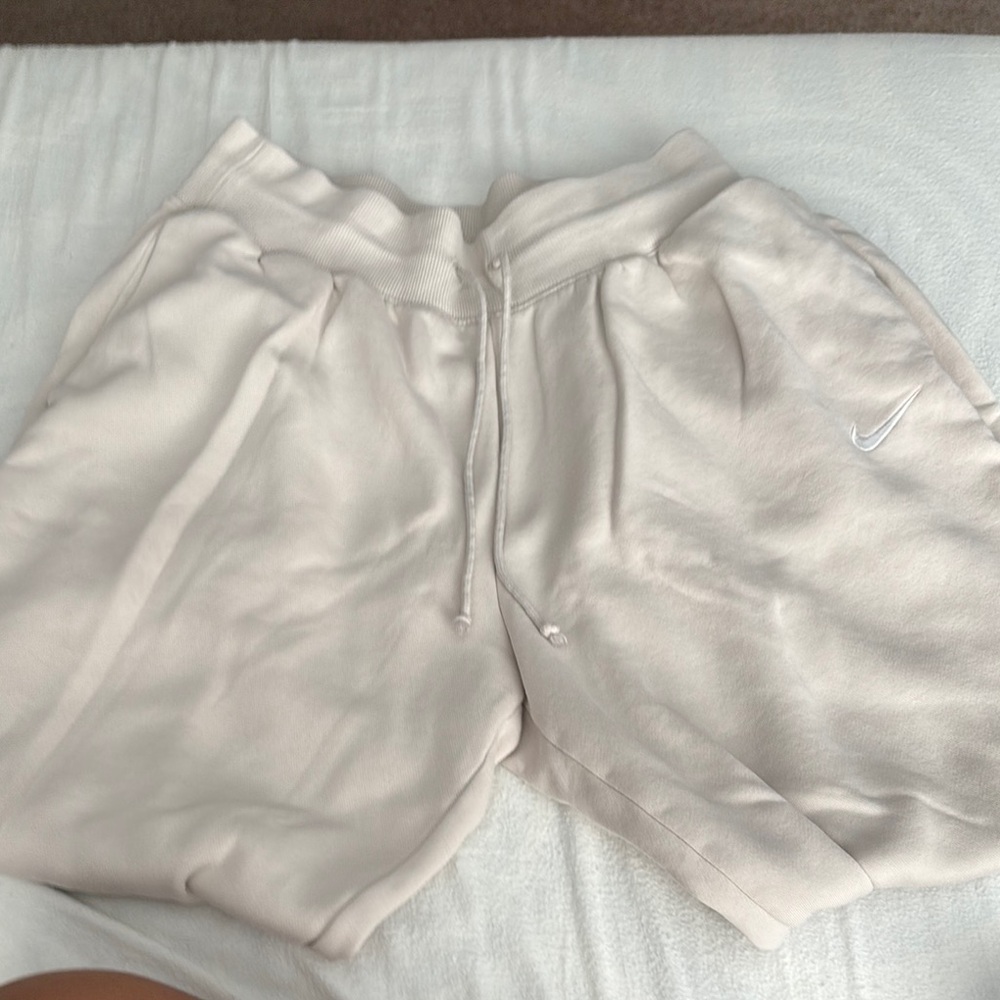 Nike Cream Track Pants Relaxed Fit Joggers